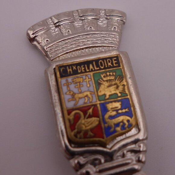 CH DE LA LOIRE Souvenir Spoon - Picture 3 of 15